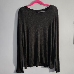 St. John XL Shimmer Knit Blouse Top